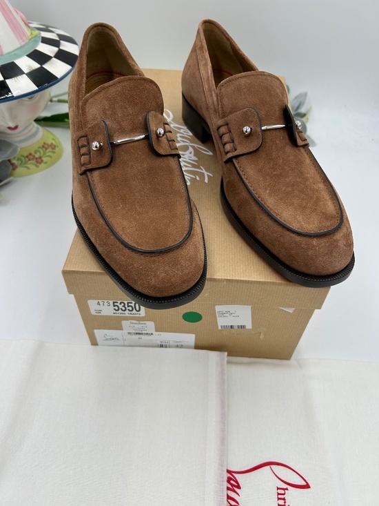 Men’s Christian Louboutin Chambelimoc Loafers.  Size 42/9 US.  Made in Italy.